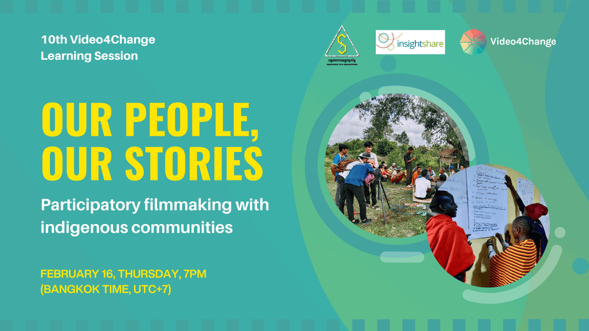 CSOPartnership_'s tweet photo. 🆕@video4change @EngageMedia - Hear from #indigenous fellows as they share their perspectives on #participatoryvideo approaches to support communities #Video4Change learning session by @InsightShare & @sunflower_fo !👇@ipmsdl_ @Forus_Int @IWGIA
https://t.co/lmI2V8Dpwm https://t.co/4tiH53Oraa