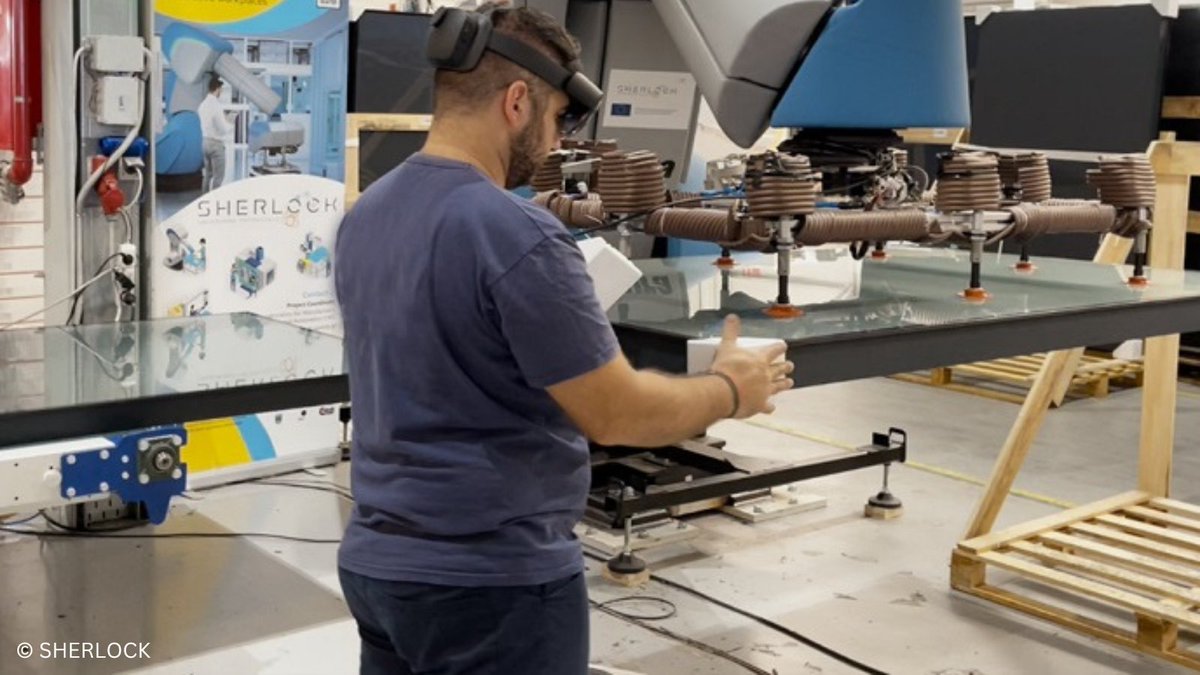 EU Research Results (@cordis_eu) on Twitter photo 🤖#Robots can work like humans, but WITH humans!
AI has revolutionised the #FutureOfWork, but exploiting its full potential will only be possible when humans & robots collaborate.
The <a href="/SherlockH2020/">Sherlock H2020 Project</a> project works on human-centred robotic applications👉europa.eu/!DPxCDV 🤖#Robots can work like humans, but WITH humans!
AI has revolutionised the #FutureOfWork, but exploiting its full potential will only be possible when humans & robots collaborate.
The <a href="/SherlockH2020/">Sherlock H2020 Project</a> project works on human-centred robotic applications👉europa.eu/!DPxCDV