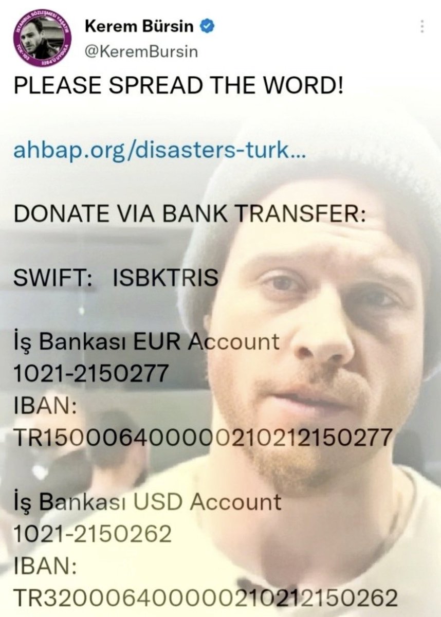 RosaPozoMoreno1's tweet image. PLEASE SPREAD THE WORD!!!
#HelpTurkeySyria