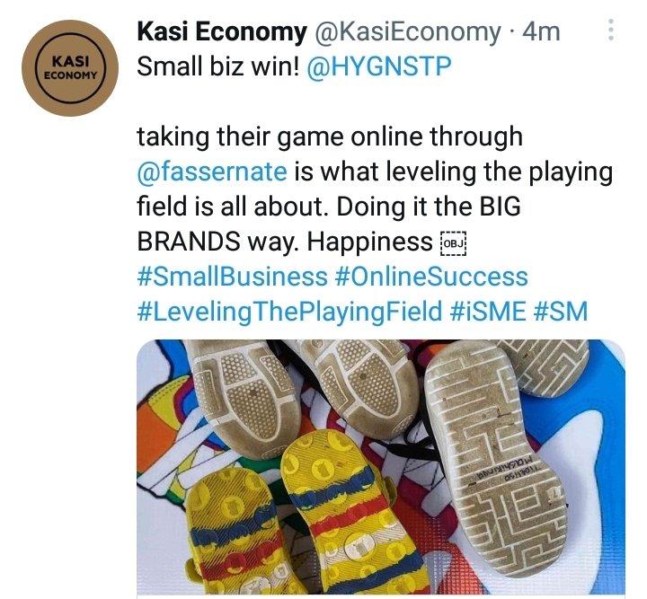 HYGNSTP's tweet photo. HYGNSTP👣
Take a hygiene-short left-step👣 for better results on your sneakers/trainers/hiking boots/heels/PPE boots,etc.
#kasiEconomy
#fassernate
#TrueHustler
#ProudlySA_SMME,
📞0626621599 or
🖥hygienestep@gmail.com for business.
Your support will be appreciated🤝 https://t.co/eRLyst0Jcm
