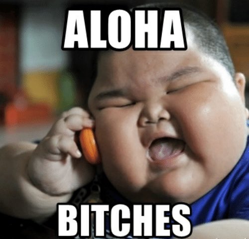 En Honolulú aún es San Valentín familia… <3