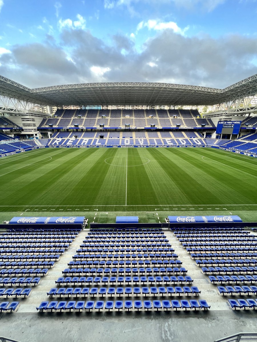 Around the grounds in Spain in a thread of photos.

1. Real Oviedo - Estadio Carlos Tartiere
