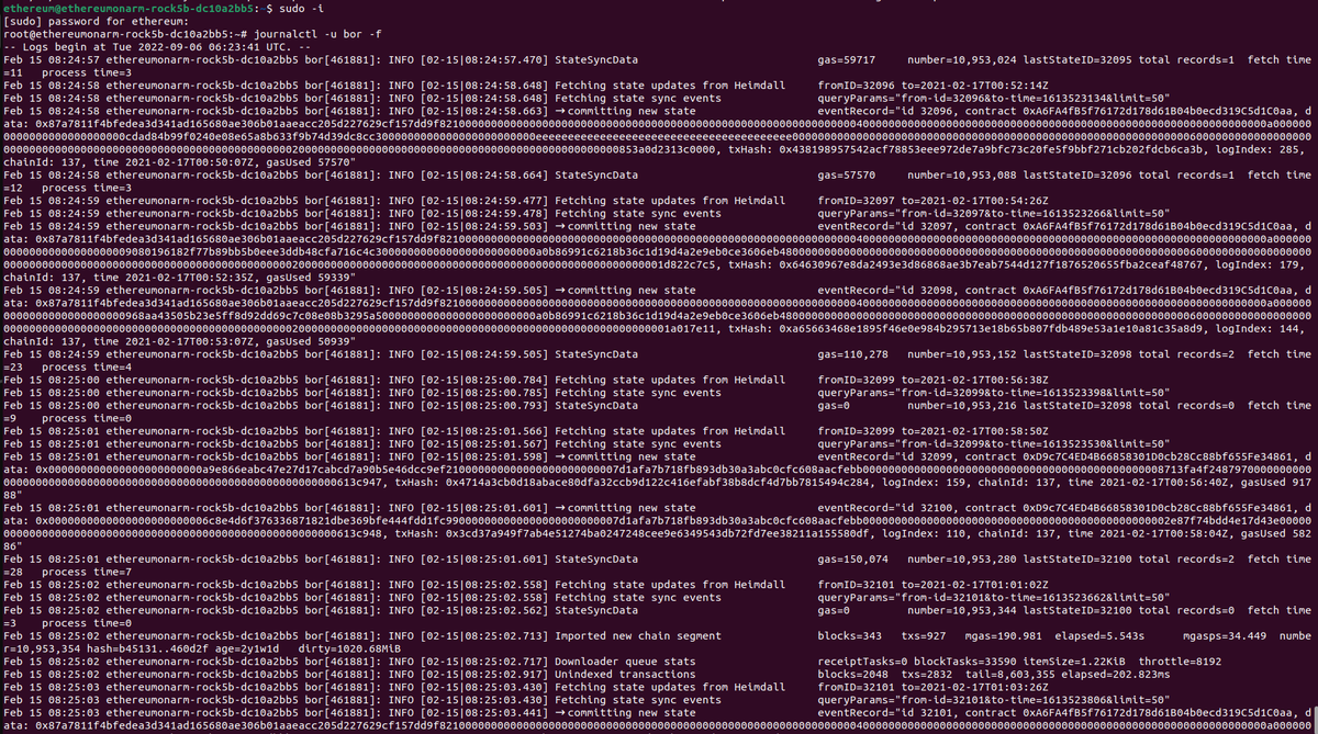 This is an ARM64 Rock 5B board running a <a href="/0xPolygon/">Polygon | POL</a> node (Heimdall+Bor). We will release a package today for you to try.

This is the initial support, docs and testing will follow in the coming weeks. #Ethereum #Layer2