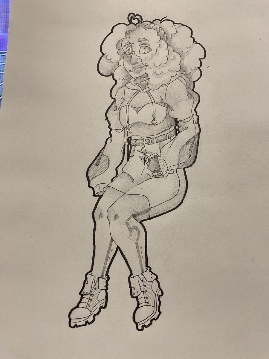 AlexesDenson's tweet photo. So, forgot to put these up yesterday, but here’s some redraws of my OCs from a few years ago for Valentine’s Day!
I based the OGs off of a heart, clover, and apple respectively
#ValentinesDay #ocs #OC #pencilart #traditionalart #micropen #shading #heart #clover #Apple https://t.co/ms4k0mPOjY