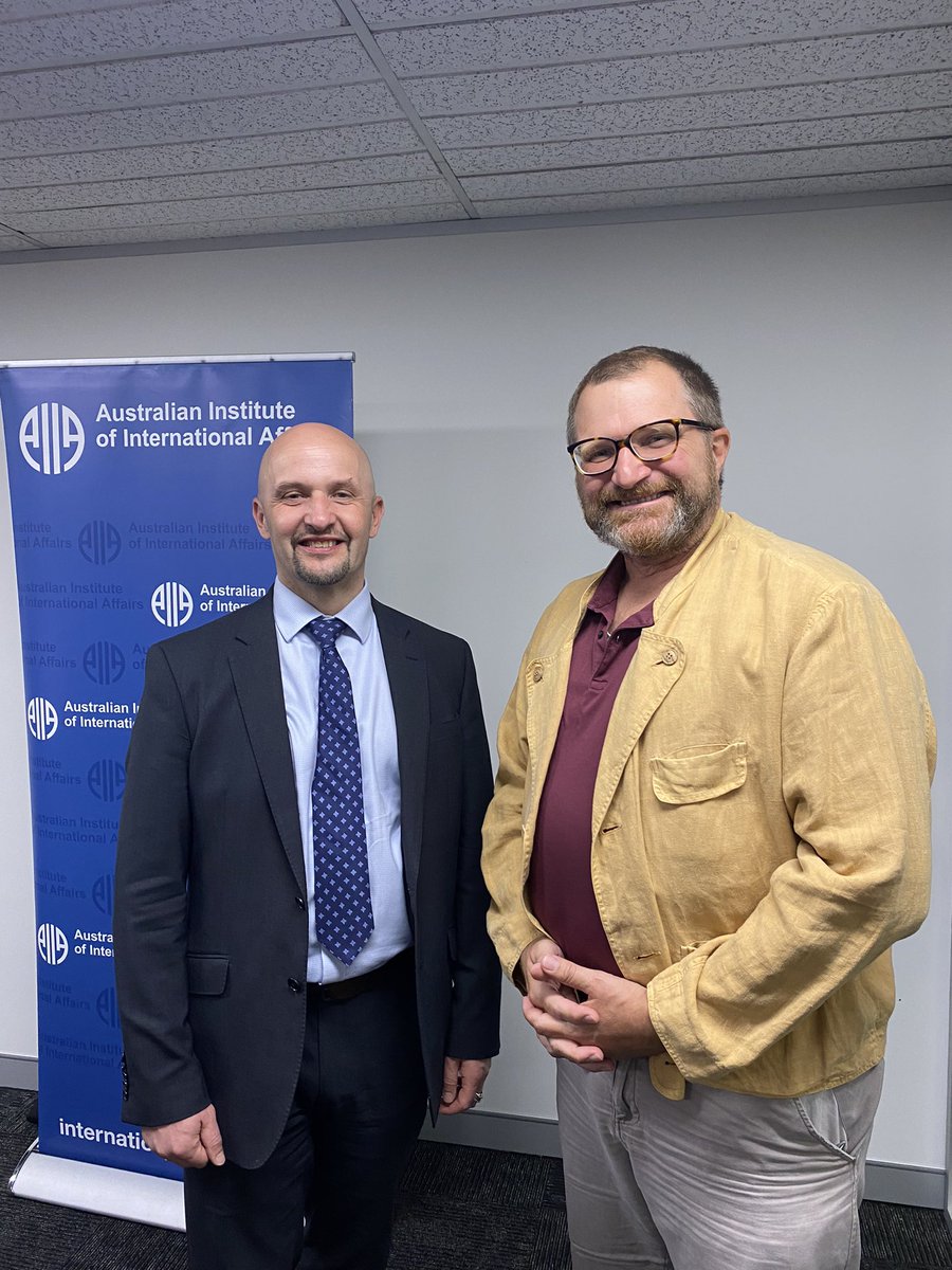 SdBachman's tweet photo. @NATO and #War in #Europe: organised by @AIIANational @BryceWakefield & his great team. Great speech & insights by @janis_sarts @STRATCOMCOE why #Russia will loose, the role of #stratcom & #information-operations and their global #impact. A #Canberra #milsec #IR/IA highlight. https://t.co/hASsUtDmKQ