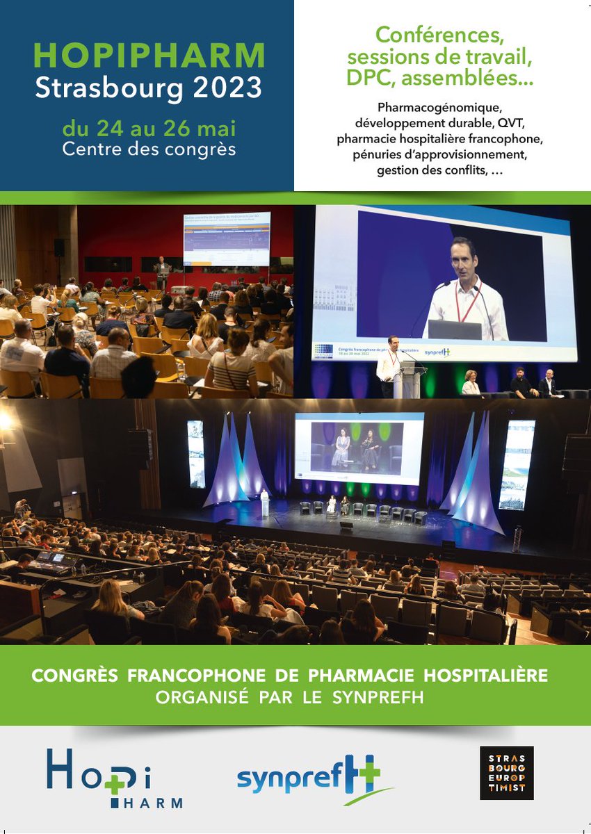 Réservez vos dates et inscrivez-vous dès maintenant.
A très vite à Strasbourg