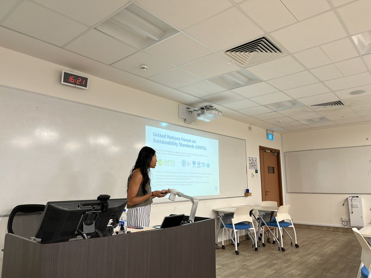 Maxine Mowe (@maxinemowe) on Twitter photo So happy to have my old primary school classmate, Siti Rubiah Lambert from <a href="/UNCTAD/">UN Trade and Development</a> to give a guest lecture about #voluntarysustainabilitystandards and #unfss and the sustainability of global trade for #bl5313 #foodsecurity module in <a href="/MBCNCS/">NUS MBCNCS</a> #oldfriends So happy to have my old primary school classmate, Siti Rubiah Lambert from <a href="/UNCTAD/">UN Trade and Development</a> to give a guest lecture about #voluntarysustainabilitystandards and #unfss and the sustainability of global trade for #bl5313 #foodsecurity module in <a href="/MBCNCS/">NUS MBCNCS</a> #oldfriends
