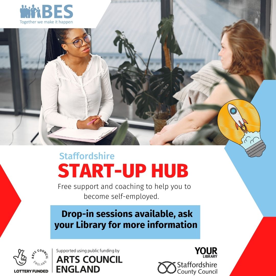 Staffordshire Libraries (@staffslibraries) on Twitter photo Find out about self-employment at #PertonLibrary at a <a href="/beslimited/">BES Ltd</a> Drop-in
Thursday 30th March 10:30am-12:30. No appointment is necessary & self employment coaches will be on hand to provide one-to-one advice & guidance. <a href="/ResidentsPerton/">Perton Resident Page</a>
<a href="/PertonResidents/">Perton Residents News</a> <a href="/sstaffsbh/">Sstaffs Business Hub</a> <a href="/south_staffs/">South Staffordshire Council</a> Find out about self-employment at #PertonLibrary at a <a href="/beslimited/">BES Ltd</a> Drop-in
Thursday 30th March 10:30am-12:30. No appointment is necessary & self employment coaches will be on hand to provide one-to-one advice & guidance. <a href="/ResidentsPerton/">Perton Resident Page</a>
<a href="/PertonResidents/">Perton Residents News</a> <a href="/sstaffsbh/">Sstaffs Business Hub</a> <a href="/south_staffs/">South Staffordshire Council</a>