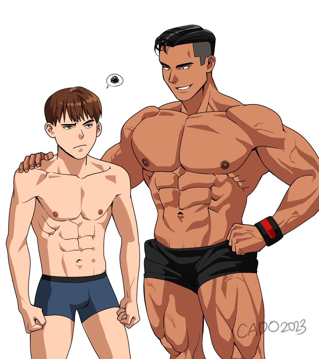 cado_tk32's tweet photo. The real male hierarchy! https://t.co/yGsRXEaA93