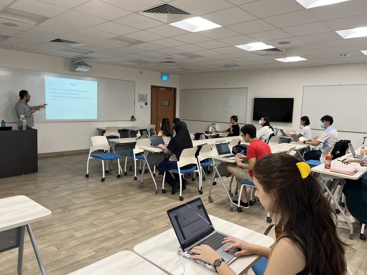 Maxine Mowe (@maxinemowe) on Twitter photo Thanks for the guest lecture <a href="/lromancarrasco/">Roman Carrasco</a> ! The students really enjoyed your lecture and tutorial on #climatechange impacts on food systems! <a href="/MBCNCS/">NUS MBCNCS</a> #bl5313 #foodsecurity #foodsystems Thanks for the guest lecture <a href="/lromancarrasco/">Roman Carrasco</a> ! The students really enjoyed your lecture and tutorial on #climatechange impacts on food systems! <a href="/MBCNCS/">NUS MBCNCS</a> #bl5313 #foodsecurity #foodsystems