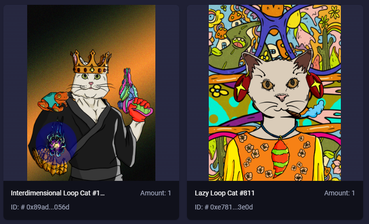 🃏Huge thanks to <a href="/RichNosis/">Bapes - gratitude.loopring.eth</a> BAPES from the Collective for hosting a free &amp; fun Poker tourney!

🥇I lucked my way into 1st place and won these two LAZY-LOOP-CATS from <a href="/lazyloopcat/">Loop Cats</a> !!

#loopring #poker #gamestopnft #nft #nftcommunity
