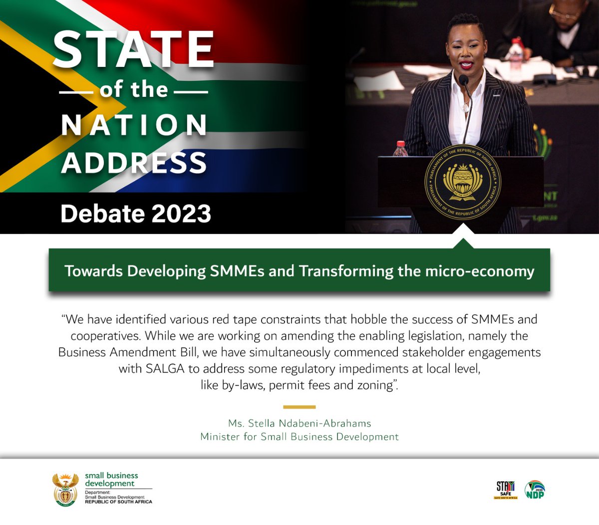 Ministry of Small Business Development🇿🇦 tweet media