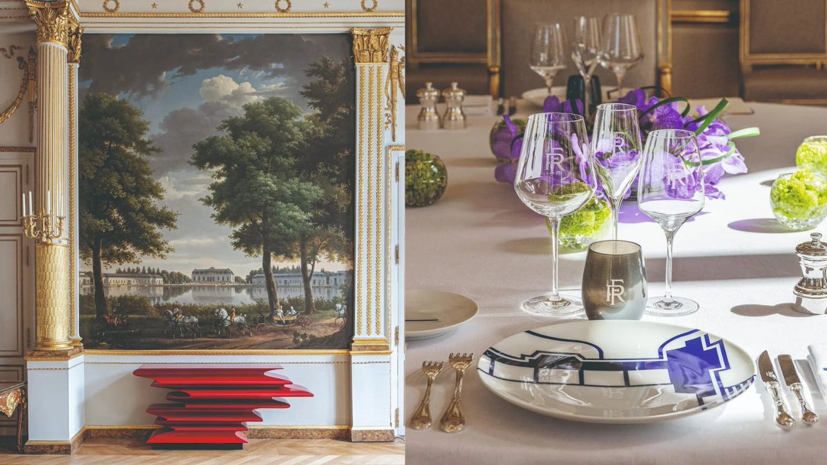 Le Mobilier national fait briller le #design français à l' #Élysée >> bit.ly/3IqPlea