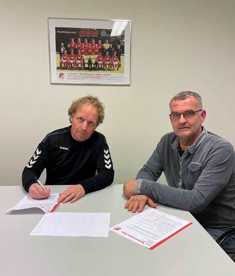 André Steenhuis ook volgend jaar hoofdtrainer Weiteveense Boys - weiteveenseboys.nl/?p=6646