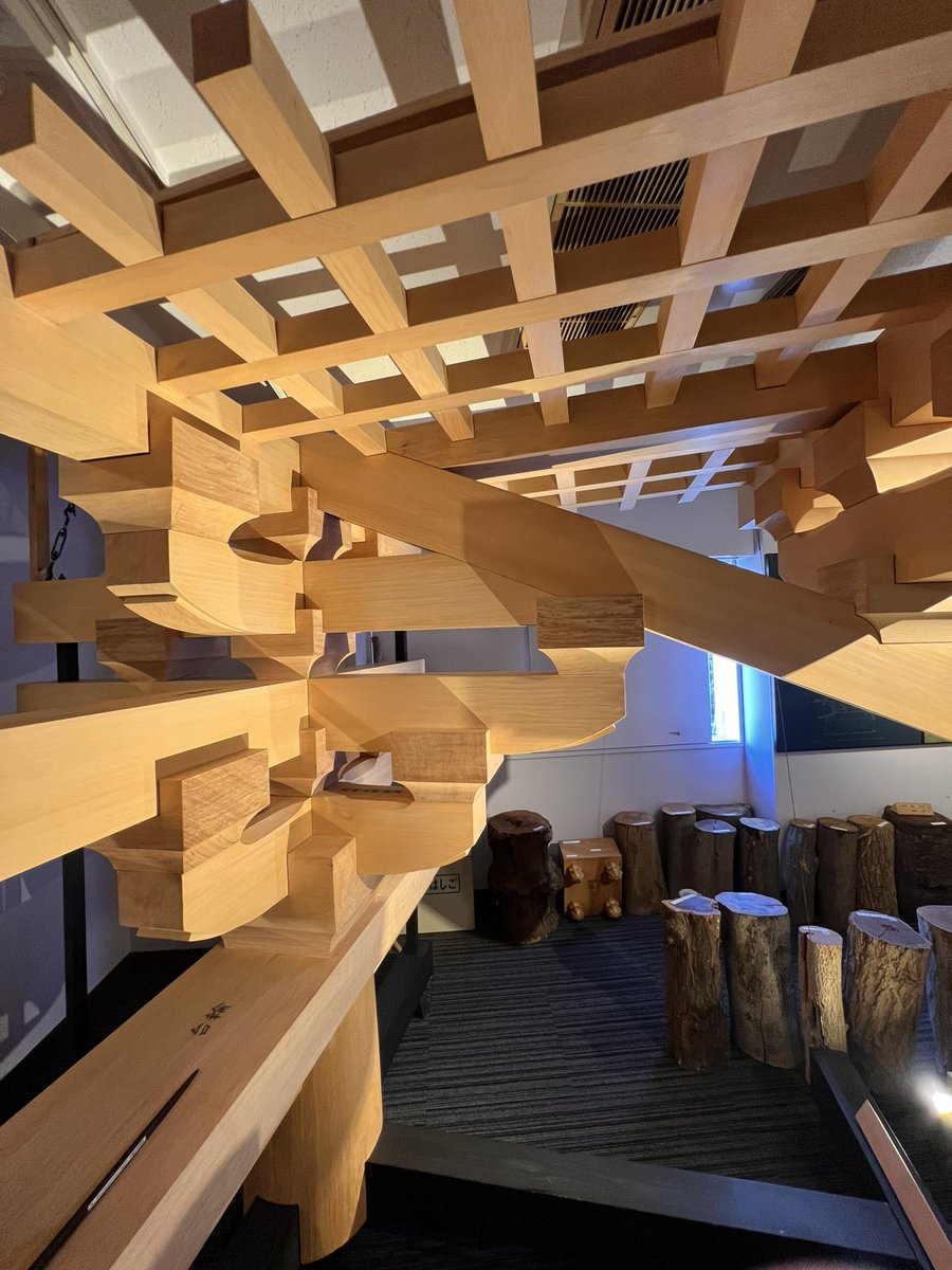 DESCtrips's tweet photo. Traditional Kigumi woodworking museum 🪵 
#GrowAtDESC 
#DESCtrips 
#DESCreativearts 
#DESCjapan https://t.co/erM0LcUnEc