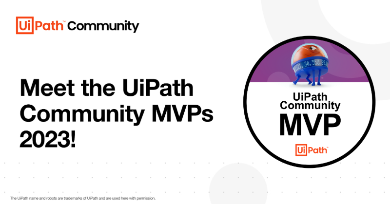 UiPath's tweet photo. Drumroll please... 🥁 Introducing our newest #UiPathMVPs! They've taken our community by storm with their superhuman skills &amp; enthusiasm. Welcome! 🧑‍🤝‍🧑🎉