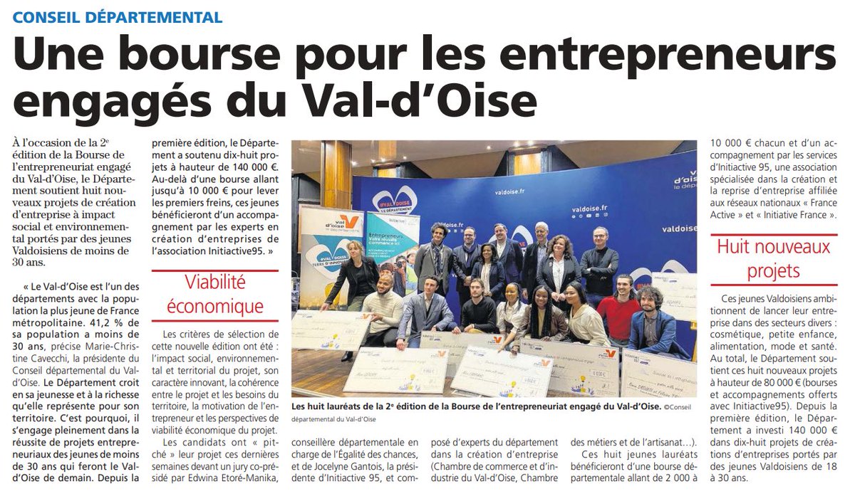 Union pour le Val d'Oise - Majorité départementale tweet media