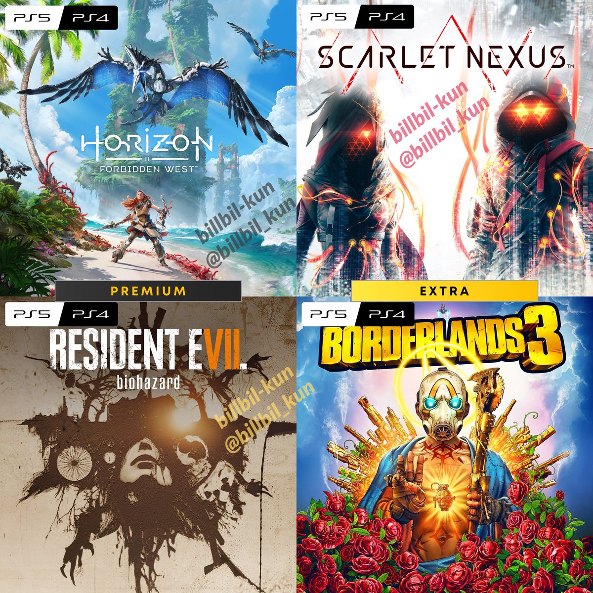 PS Plus de fevereiro tem Horizon Forbidden West, RE7 e mais