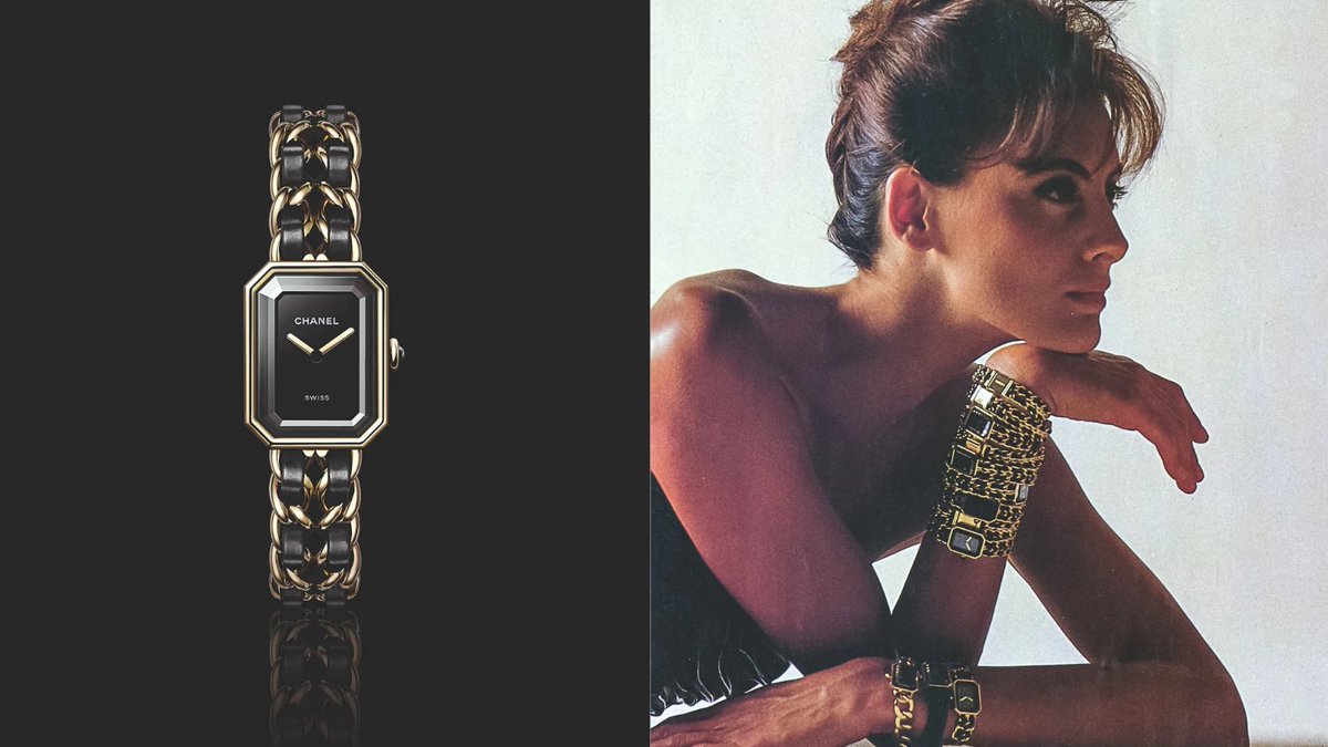 Redécouvrez la #montre 'Première' de #Chanel, l'icône du style >> bit.ly/3x6LX1O