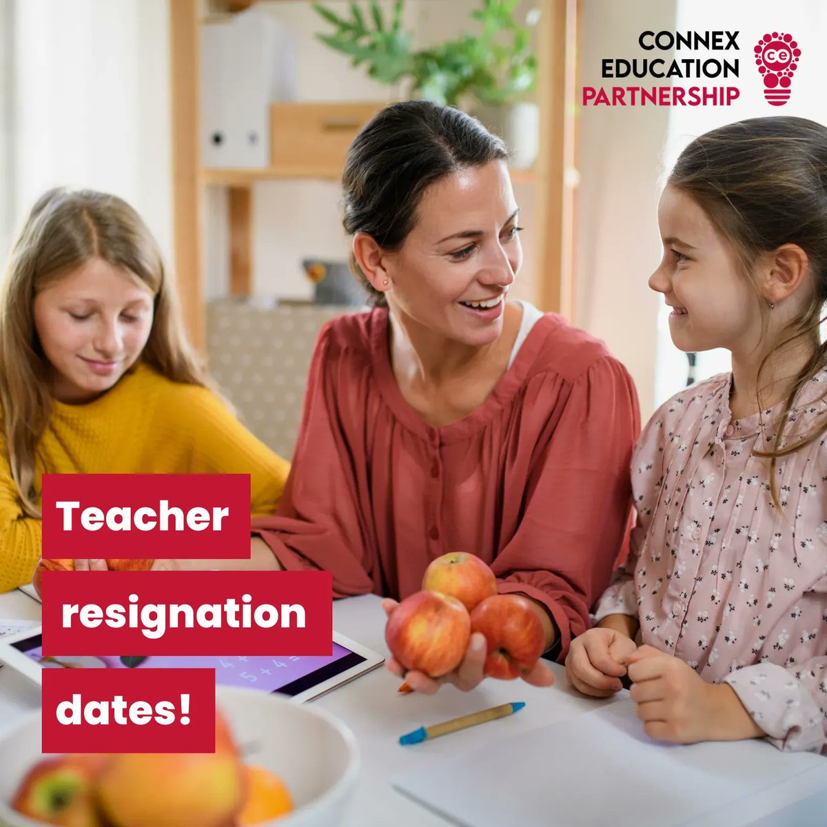 ConnexEducation's tweet photo. Looking for a job change? A new role? Don't forget you need to give notice by the 28th of February 2023! ๐โ๏ธ๐
Your new role could be closer than you think ๐คจ Check out our full list of vacancies here ๐
https://t.co/MMF0khXYxg
#resignationday #teachers #education #NewJob https://t.co/vBk0IwsHk2