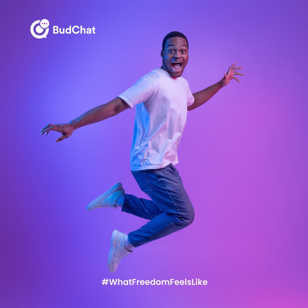 joinbudchat's tweet image. This is what freedom feels like 🤩💜

#Naira #Fintechapp