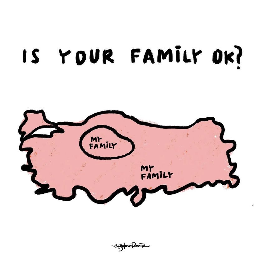 Some questions are hard to answer. Turkey is not OKAY! #quake