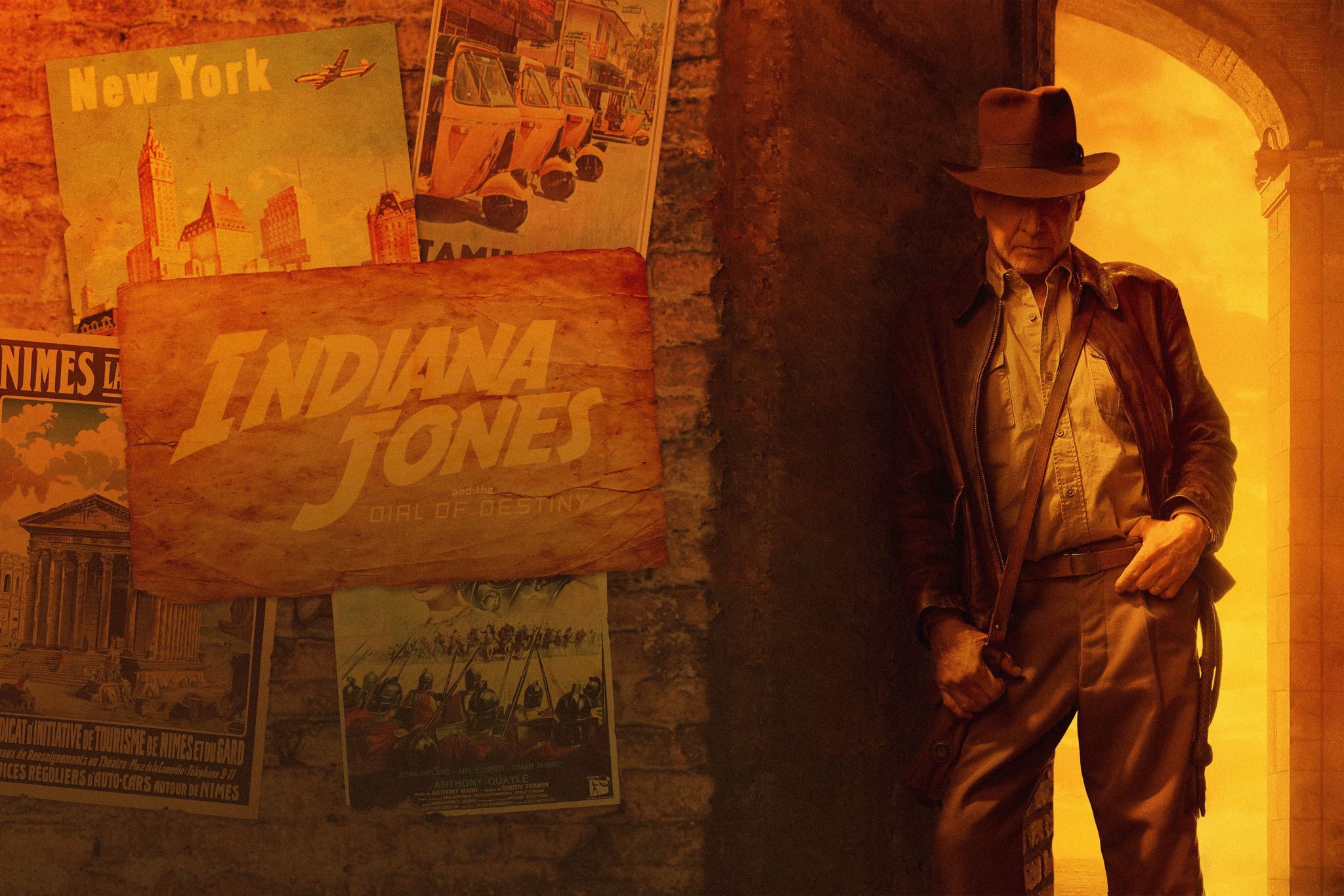 Indiana Jones and the Dial of Destiny Wallpaper 4K AMOLED 8K 2023  Movies 12153