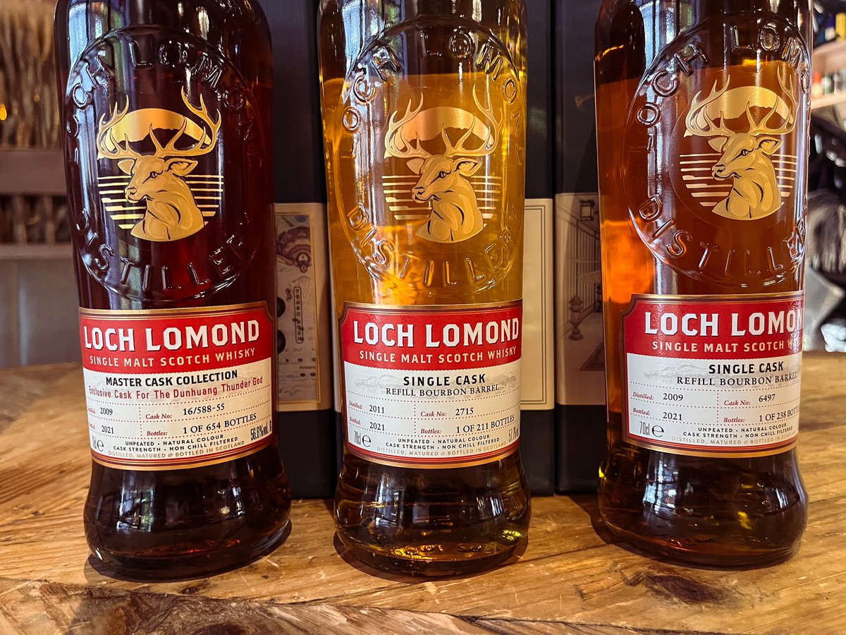 draminspector's tweet photo. @GaryMills01 @MaltMusings Going back to Loch Lomond discussion - in China you can find over a hundred different releases both vatted and single cask. Just got 3 bottles for myself - 2 are single cask and one was reracked into manzanilla sherry. All look amazing and I can’t wait to open them 😋 https://t.co/UjQjI0OD9o