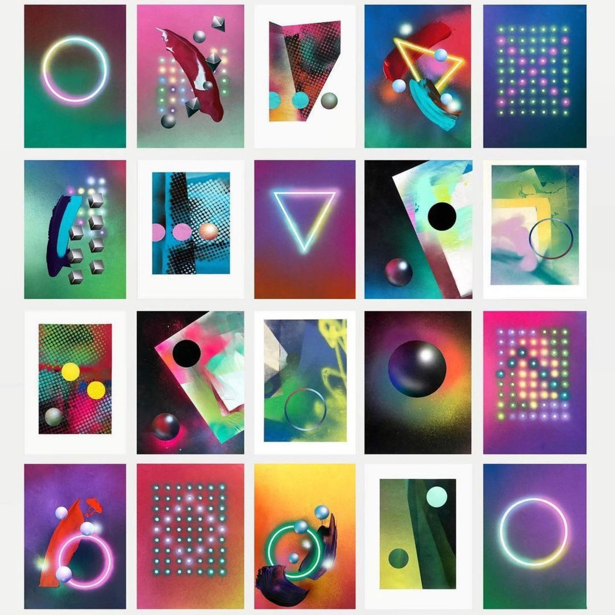 Charley_Peters's tweet image. A selection of works on paper 🤩

#painting #contemporarypainting #workonpaper #affordableart #collectibleart #interiordesign #neon #abstractart #gradientart #positivity #contemporaryart #artcollecting #contemporaryartist #creativepreneur #creativeminds #coolthings #richmindset