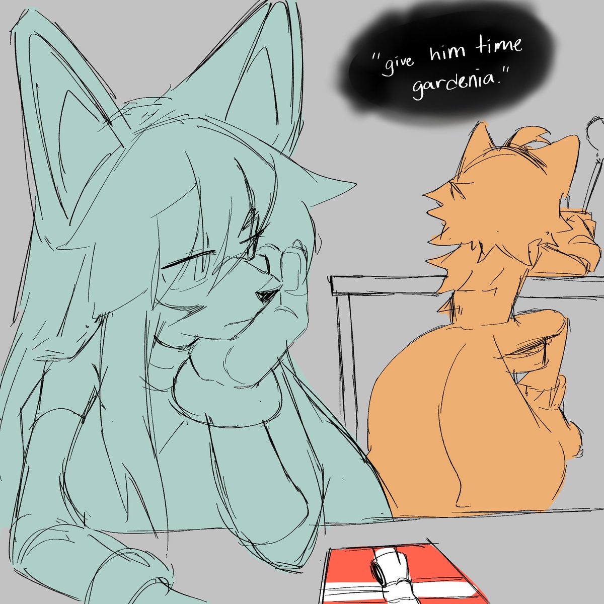 "you have to be a little bit patient for him."

anyway Happy belated valentine's day!!!!