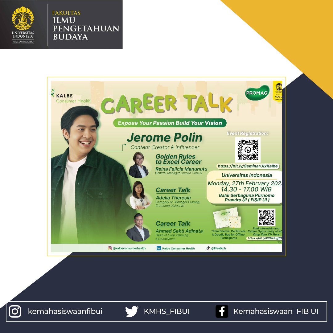 Kemahasiswaan FIB UI tweet media