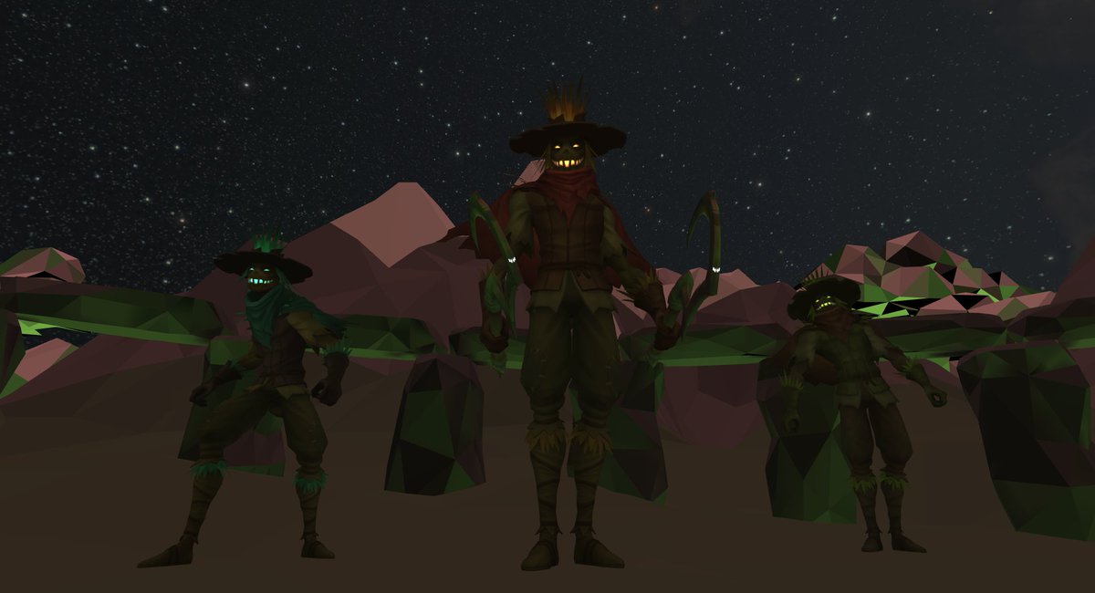 brknleafstudios's tweet photo. Meet the crows! Gonna be a nightmare for tanks to deal with.
...I promise; that time the pun was unintentional.
#SEEDVR #Oculus #indiegame #gamedev #OculusQuestDev #indiedev #VR #Quest2 #gaming #MetaQuest #Meta #VirtualReality #OculusQuest2 #MetaQuest2 #OculusQuest #handtracking https://t.co/kGAEwgCT0p