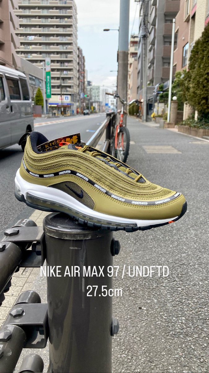 65kicks's tweet photo. ✅新着スニーカー情報✅
🆕🆙🆕
#kicksclan
#戸田公園
#戸田公園駅
#kendricklamar
#undefeated
#collaboration
#airmax
#nikeairmax97
#nike
#max97
#airmax97
#react
#nikereact
#restock
#new
#ナイキ
#エアマックス97
#コラボレーション
#再入荷
#新作
#入荷 https://t.co/dHbYoyG0PR