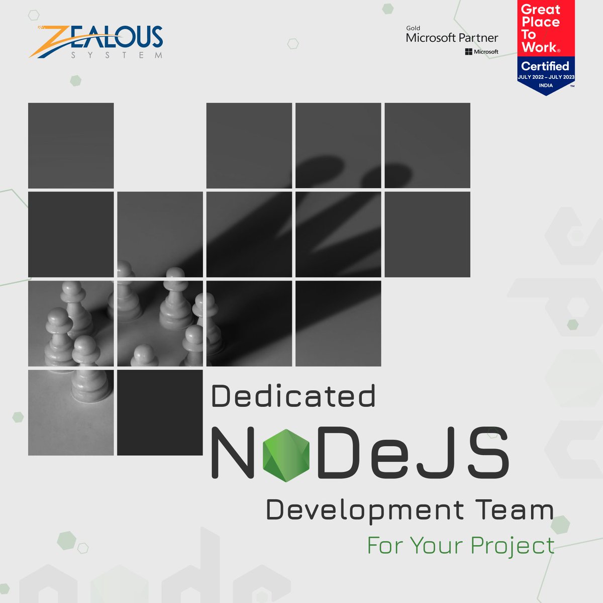 ZealouSys's tweet image. Get ready for a smoother, faster, and more efficient web development experience with our #NodeJS Development services! 🚀
Say hello to faster, more innovative web solutions with NodeJS!#NodeJSSolutions #WebDevelopment
Check Here: bit.ly/40tTMMh