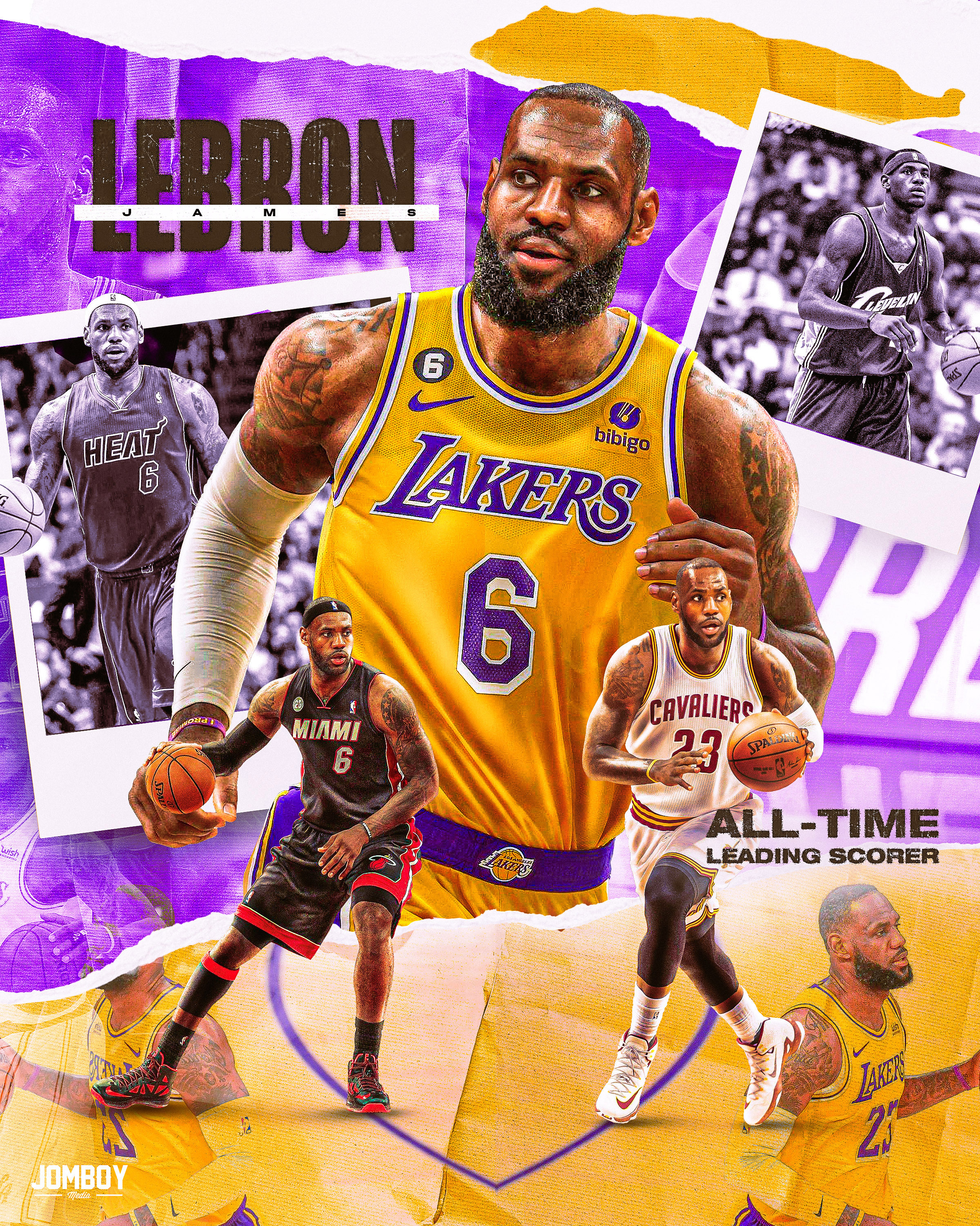 LeBron James passes Kareem Abdul-Jabbar as NBA all-time leading scorer