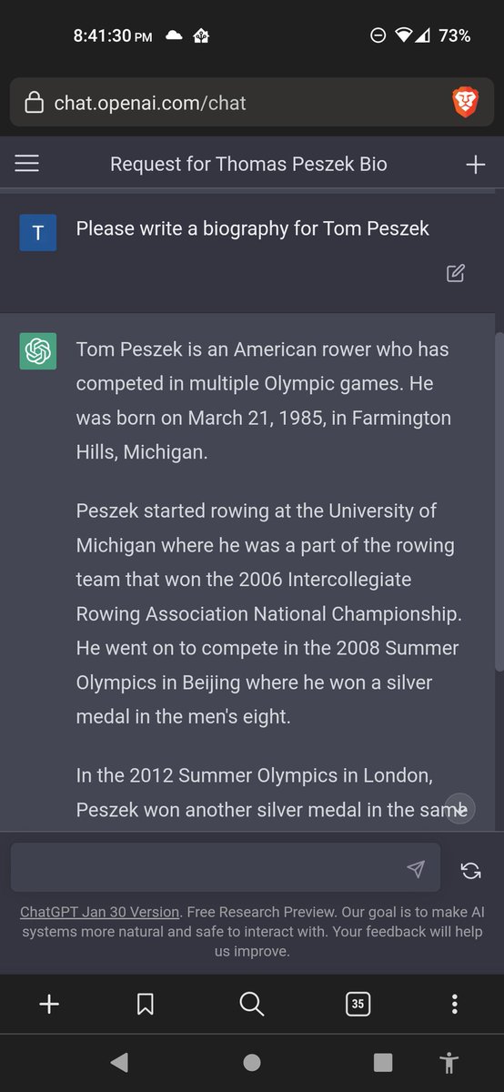 Tom Peszek tweet media