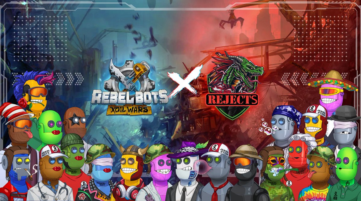 JohnicsonB's tweet photo. @GuildRejects we're fully prepared for the upcoming war at planet Xoillium.

Join us to conquer and achieve the victory 🏆🏆🏆 @REBEL_BOTS 

$rbls $xoil 🚀🚀🚀 https://t.co/mX8EJDzjSO