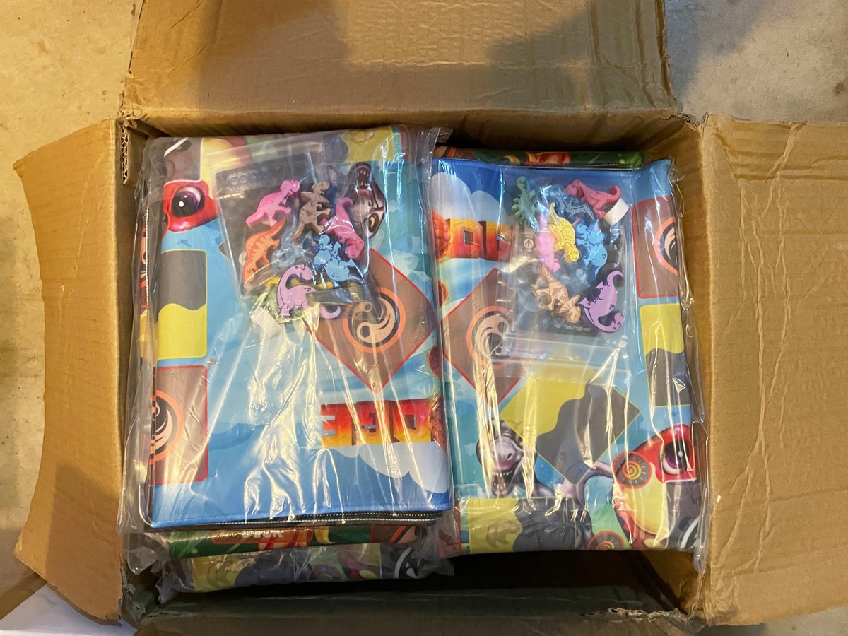 bgstudiosllc's tweet photo. We are so excited about the unexpected turnaround time for the shipment of the games! We wanted to post this update tomorrow but were too excited to wait! The estimated arrival time was supposed to be on the 18th but it turns out the games arrived today! https://t.co/cHdXmVLcFT