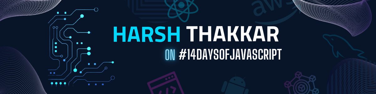 HarshThakkar971's tweet image. ๐คฉ๐
Excited to Share that Me @HarshThakkar971 along with @chai_really have accepted #14daysofjavascript โจin which we will be actively practicing JavaScript concepts by creating small projects everyday from 10th Feb onwards๐ฅ
Welcoming you to join with us๐
๐งต