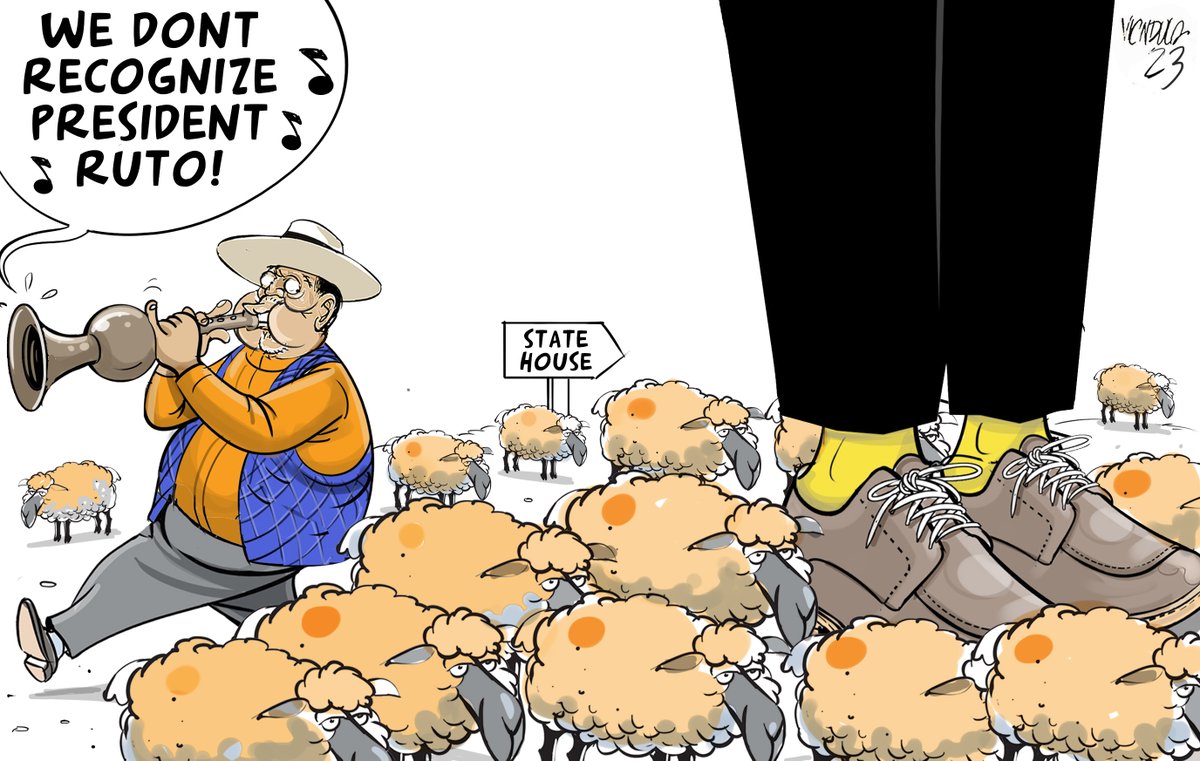 ndula_victor's tweet image. Cartoon for @NationAfrica  #ODMMps #Statehouse