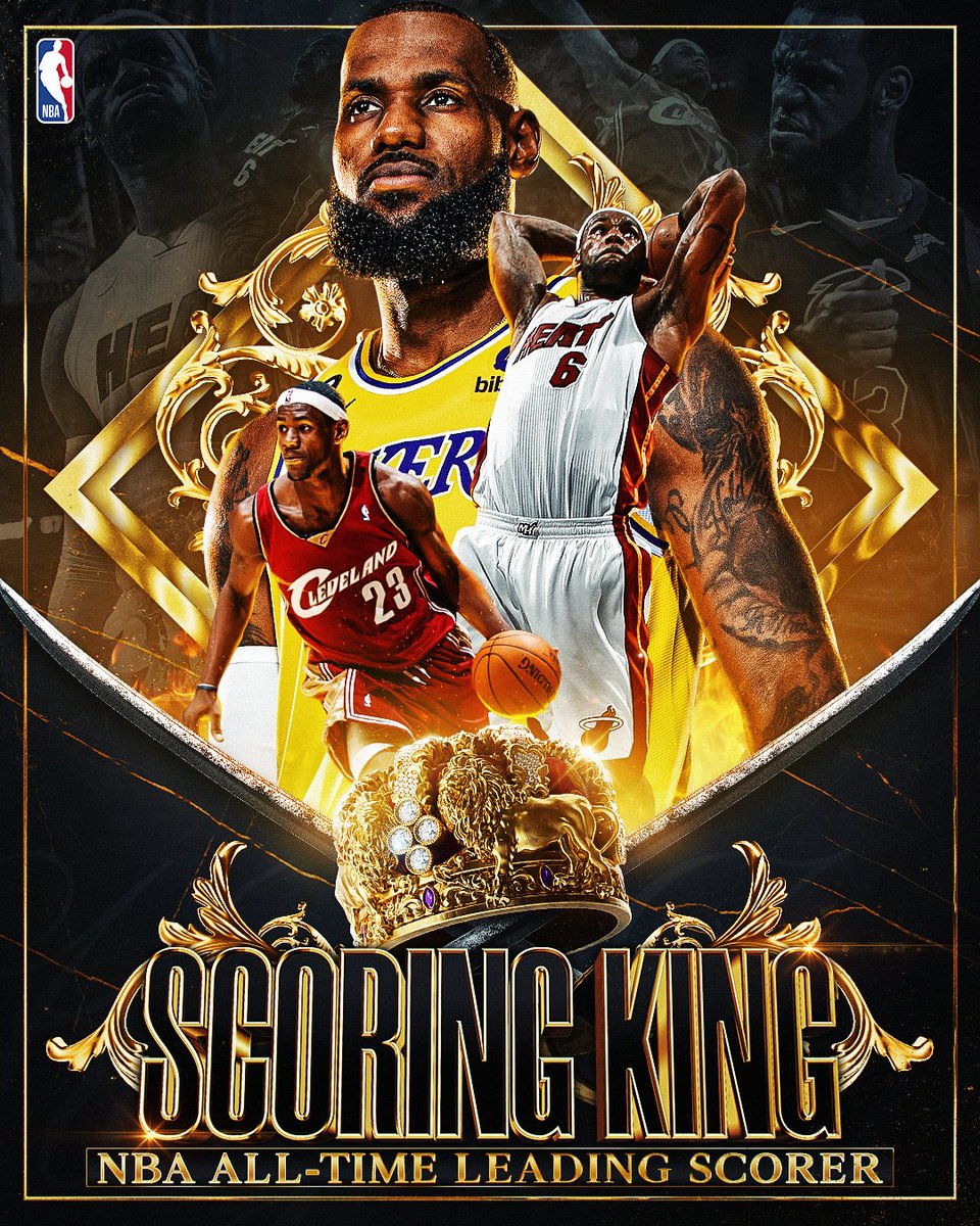 LeBron James torna-se o 𝐌𝐄𝐋𝐇𝐎𝐑 𝐌𝐀𝐑𝐂𝐀𝐃𝐎𝐑 da história da NBA 👑🐐