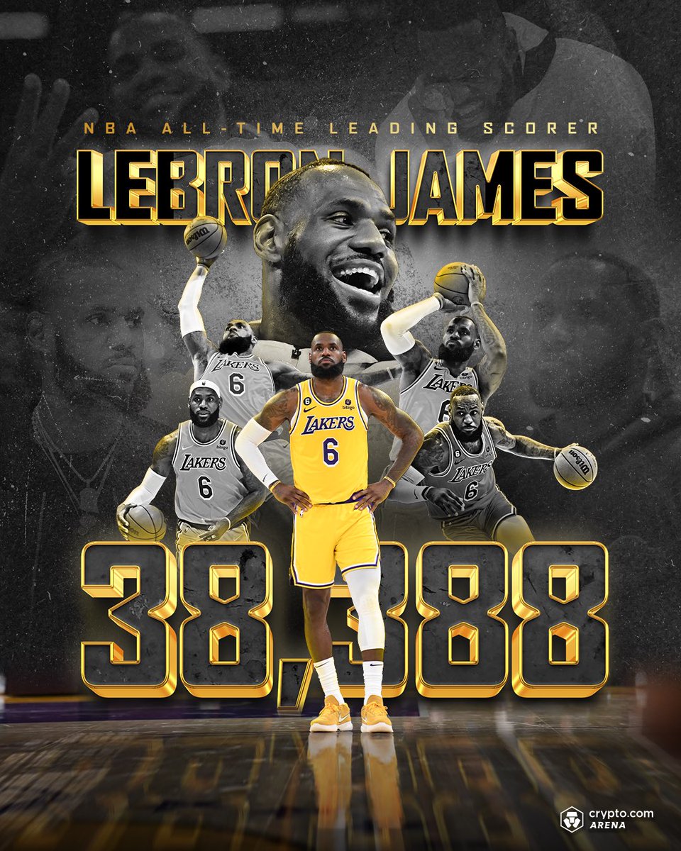 👑👑👑 The top of the list! Congrats LeBron James on becoming the All-Time  Leading Scorer in NBA history! #LeBronJames 👑👑👑