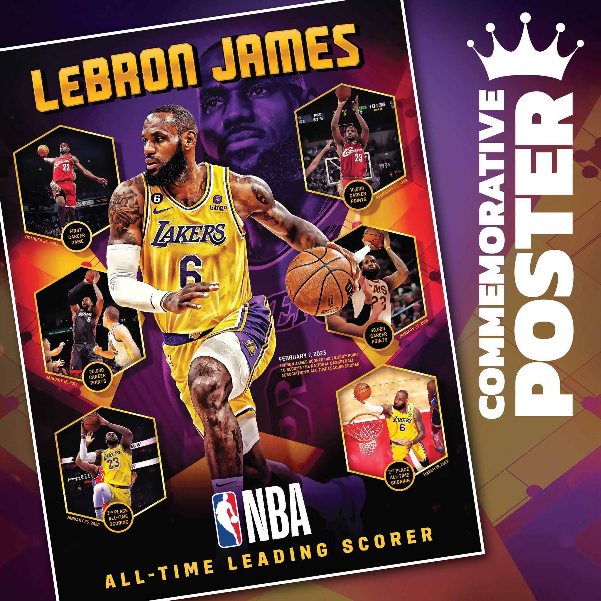 Basketball: NBA-'King James' claims throne as all-time leading scorer