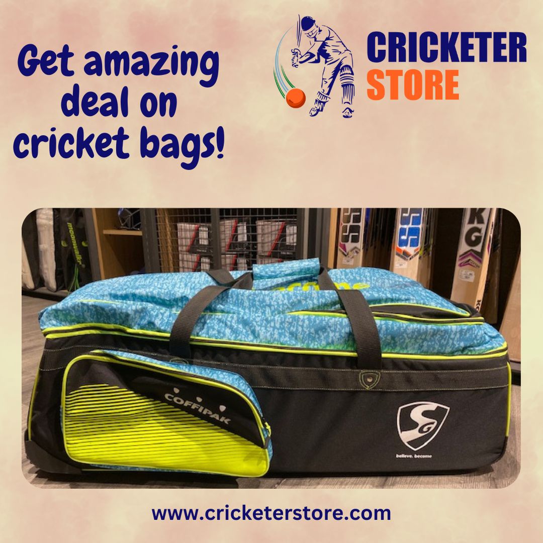 Now buy good quality original branded cricket kit bags at discount price.  Click here to see the products : cricketerstore.com
#juniorsizecricketkitbags
#teamsizecricketkitbag
#dufflekitbag
#wheeliecricketkitbags
#onlinecricketstore
#cricketstoreinmohali
#onlinecricketbats