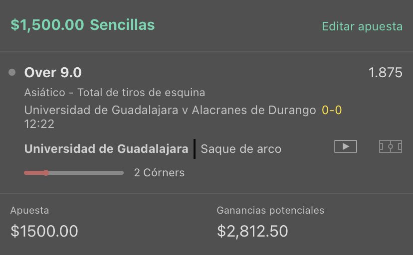 MelOscj's tweet photo. @Tipster_Corners A cobrar 🤑 https://t.co/dI53w6p5gQ