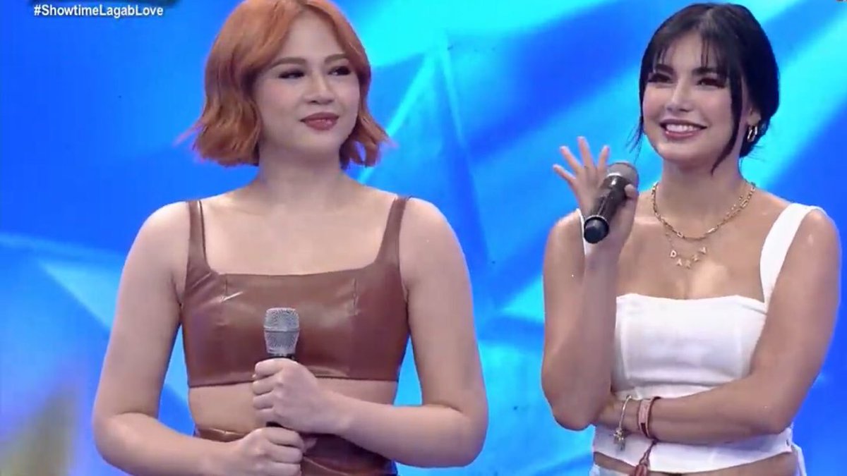 JaneNella @Imjanedeleon and @superjanella on #ShowtimeLagabLove. 

@JaneNellaOFC 
@JaneNellaUpdate