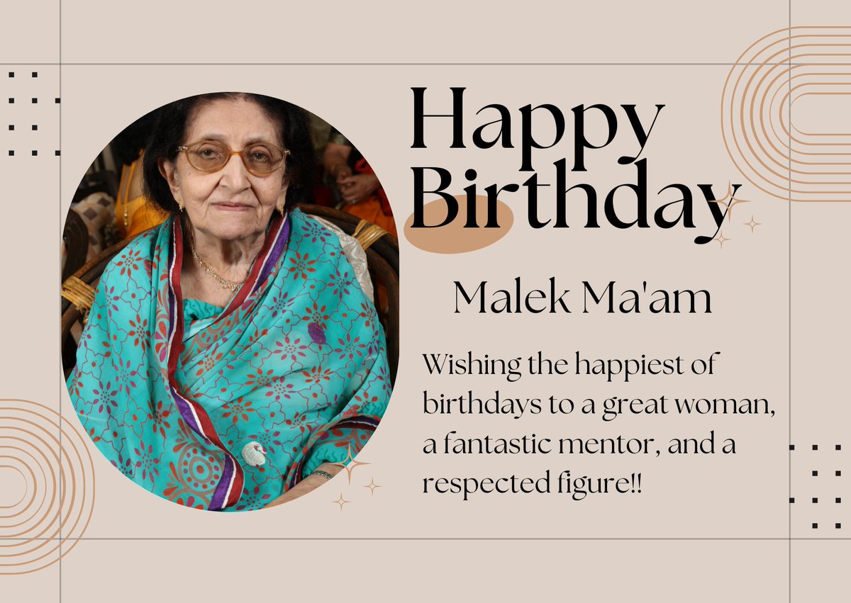SunderjisGA's tweet photo. #Birthday #wishes

Wishing good health to our Founder Member, Malek Ben, on this special day.
Happy Birthday Malek Ben
Wishing you the best on your birthday and everything good in the year ahead!!

#birthdaywishes  #happybirthday #foundermember #mentor #guide https://t.co/QXYcNhZnac