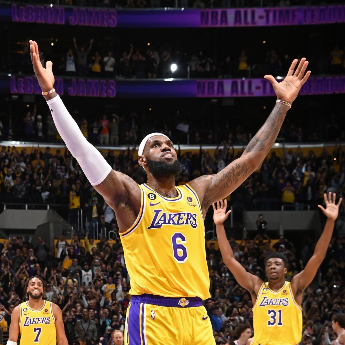 NBALAKERSBLOG's tweet photo. EL REY ABSOLUTO 👑 https://t.co/9k1g0F4CAR