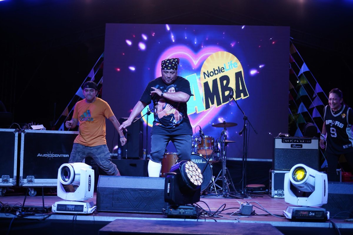 Nag-iisa ka lang DJ Chamba Tito Mel Feliciano! #MorongSayafest2023 #NobleLifeChamba #ZumbaParty