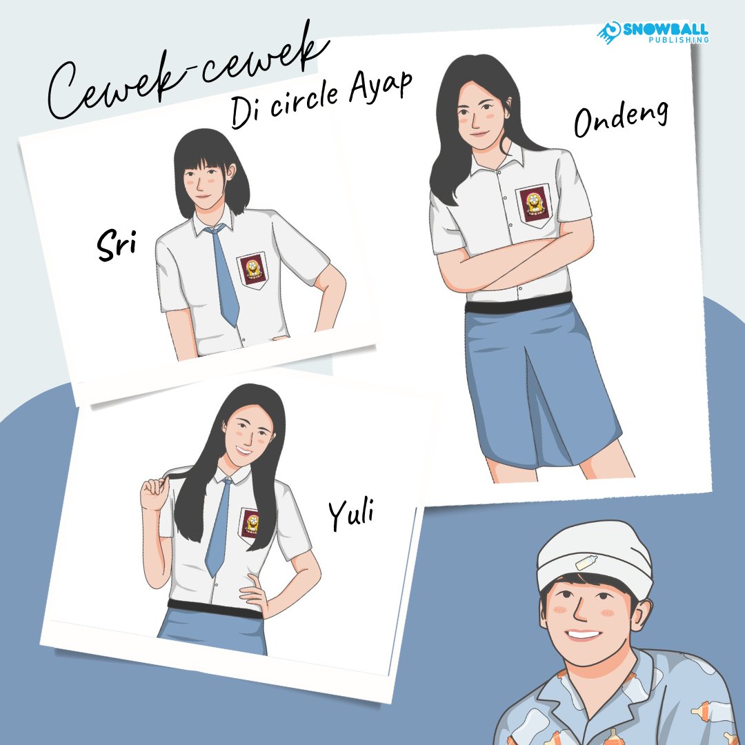 Snowballpublish's tweet photo. Sebenarnya cewek-cewek fans berat Ayap itu banyak banget kaya cabang Mixu*e 😎
Tapi kalau ditanya yang paling hardcore sih yang ini 😆
Apalagi Sri sama Yuli, kalo kata Kpopers mah Sasaeng fans 🤣 @Badrians_ay
#snowballpublishing #mintaairsusulo #badrians https://t.co/TRBZV2QRCH